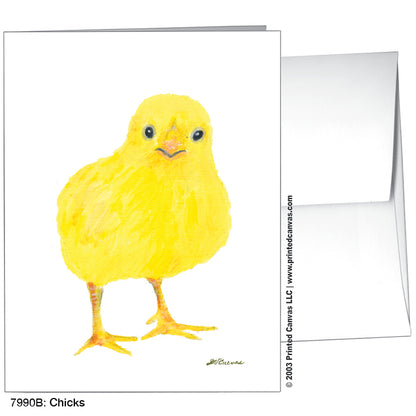 Chicks, Greeting Card (#7990B)