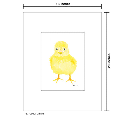 Chicks, Print (#7990C)
