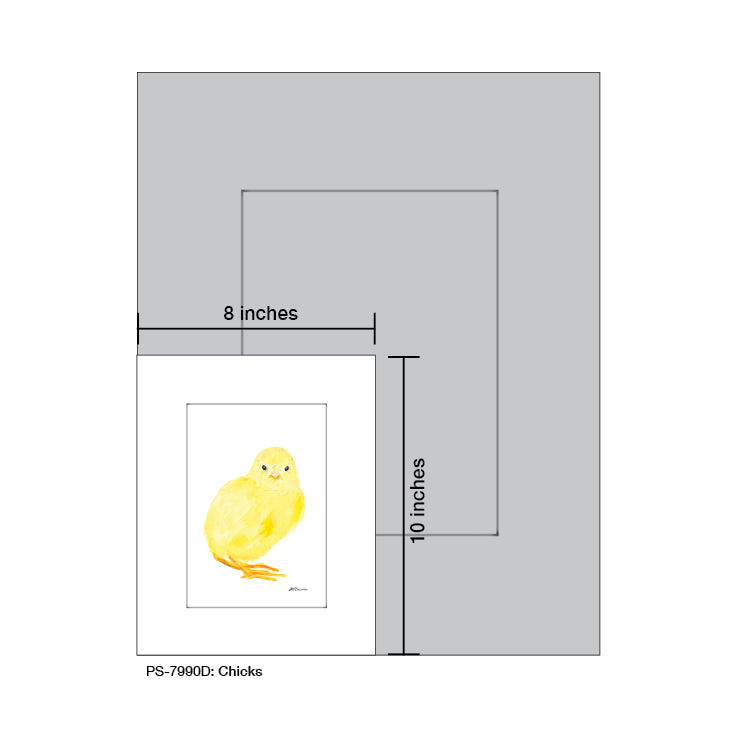 Chicks, Print (#7990D)
