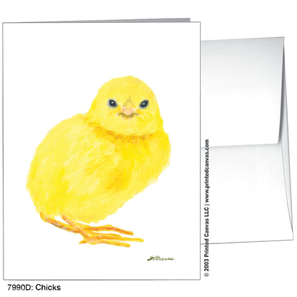 Chicks, Greeting Card (#7990D)