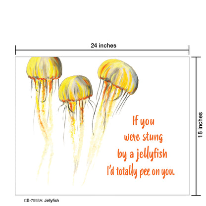 Jellyfish, Card Board (7993A)