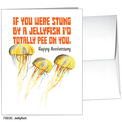 Jellyfish, Greeting Card (7993E)
