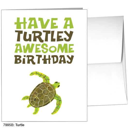 Turtle, Greeting Card (7995B), A2, printedcanvas.com