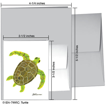 Turtle, Greeting Card (7995C)
