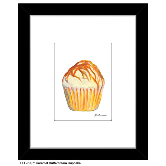 Caramel Buttercream Cupcake, Print (#7997)