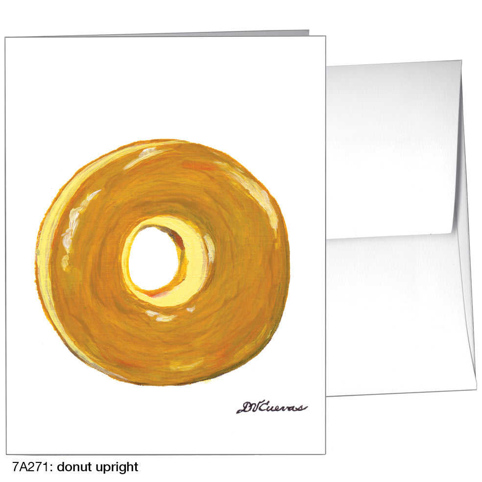 Donut Upright, Greeting Card (8412), A2, printedcanvas.com