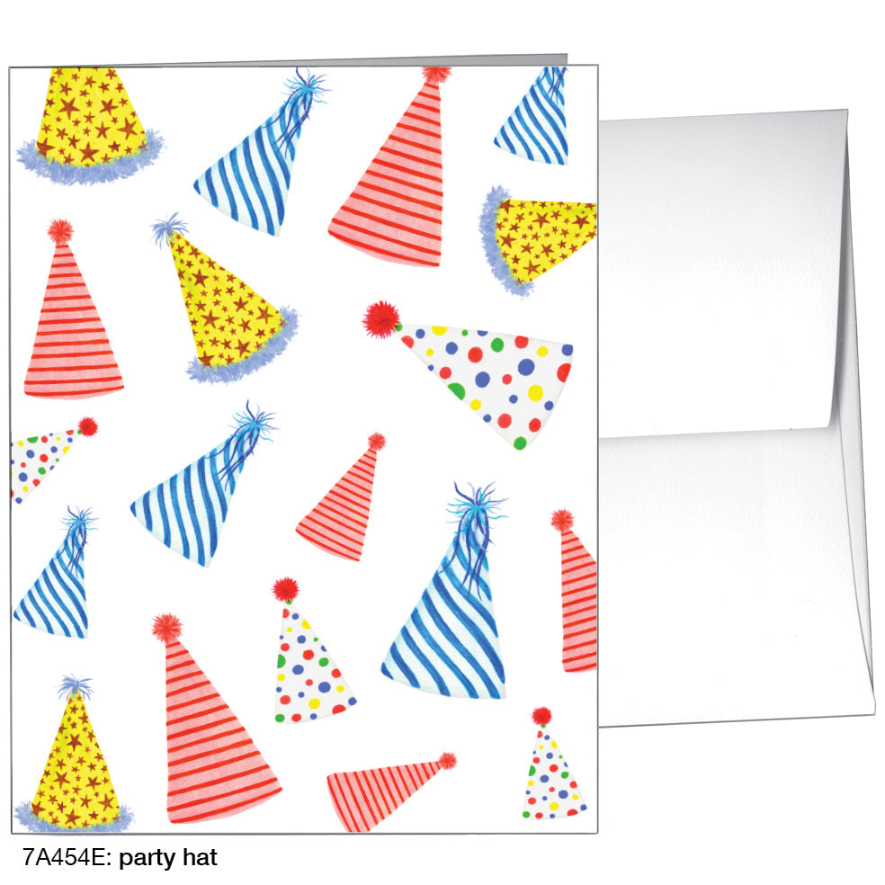 Party Hat, Greeting Card (8607E), A2, printedcanvas.com
