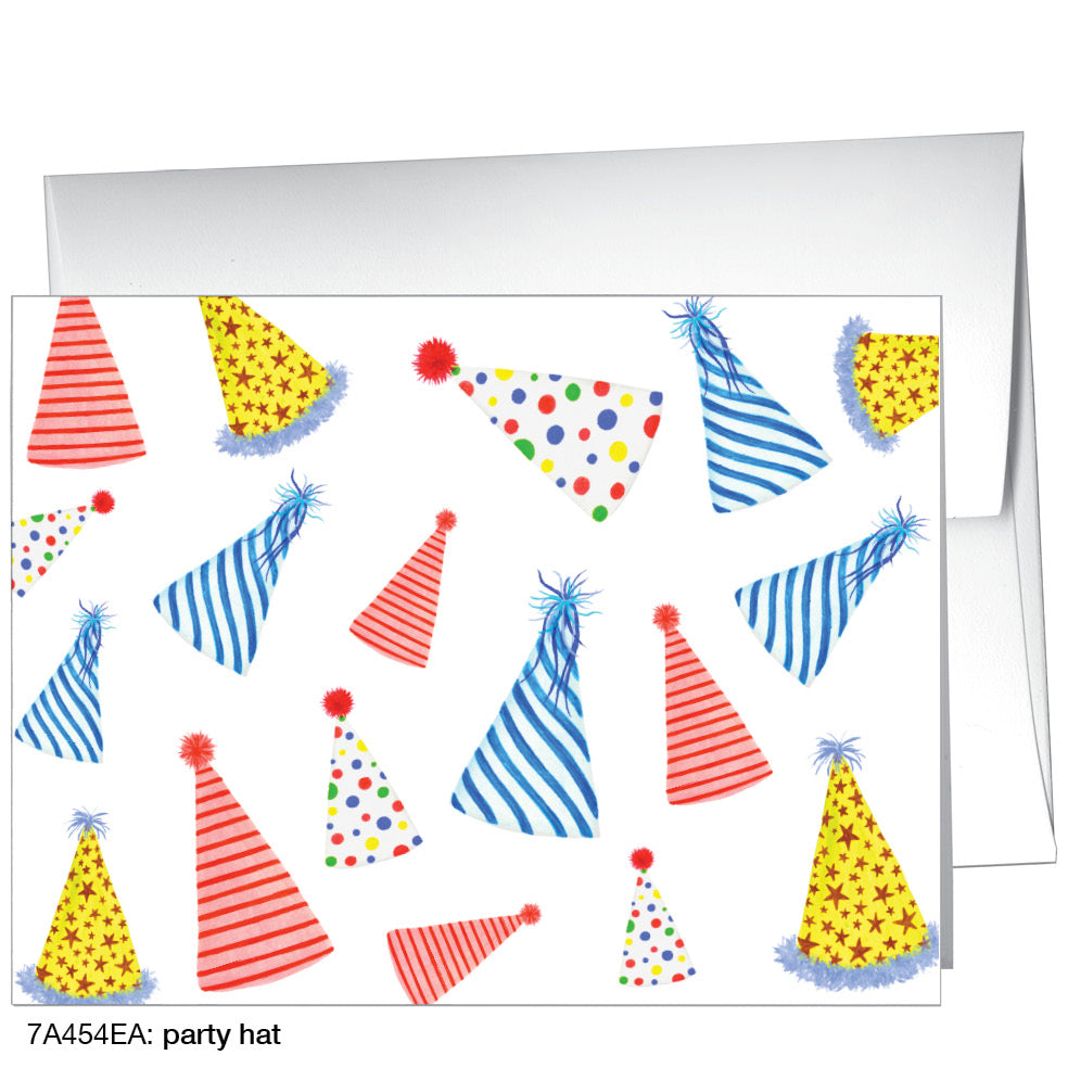 Party Hat, Greeting Card (8607EA), A2, printedcanvas.com