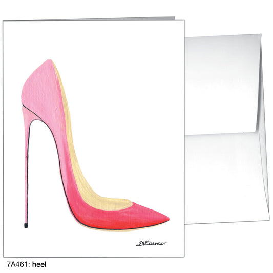 Heel, Greeting Card (8614A), A2 Card Front, www.printedcanvas.com