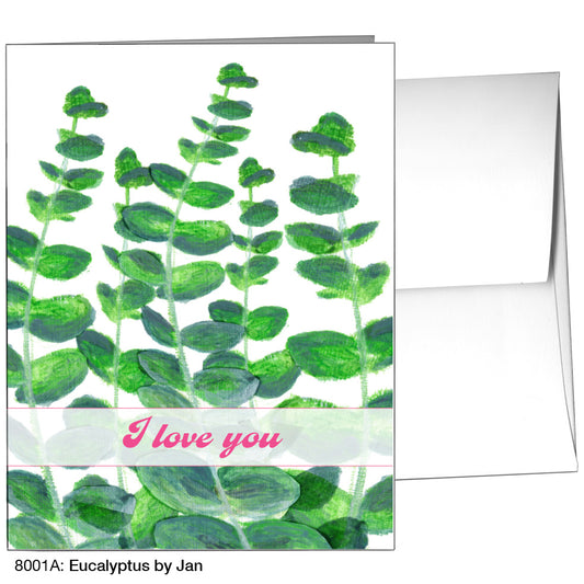 Eucalyptus By Jan, Greeting Card (8001A)