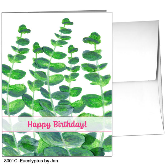 Eucalyptus By Jan, Greeting Card (8001C)