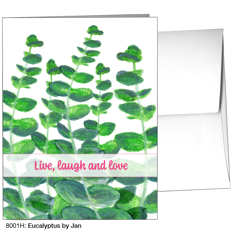 Eucalyptus By Jan, Greeting Card (8001H)