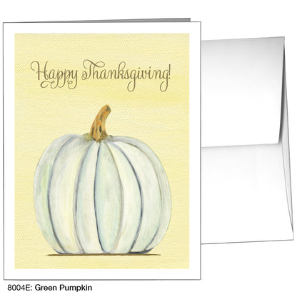 Green Pumpkin, Greeting Card (8004E)