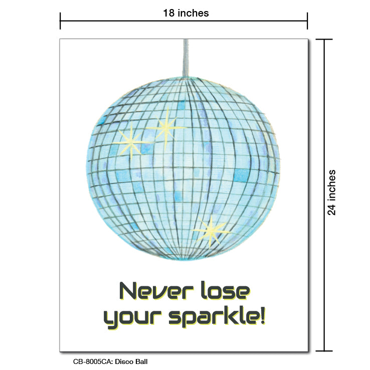 Disco Ball, Card Board (8005CA)