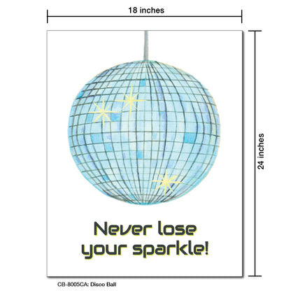 Disco Ball, Card Board (8005CA)