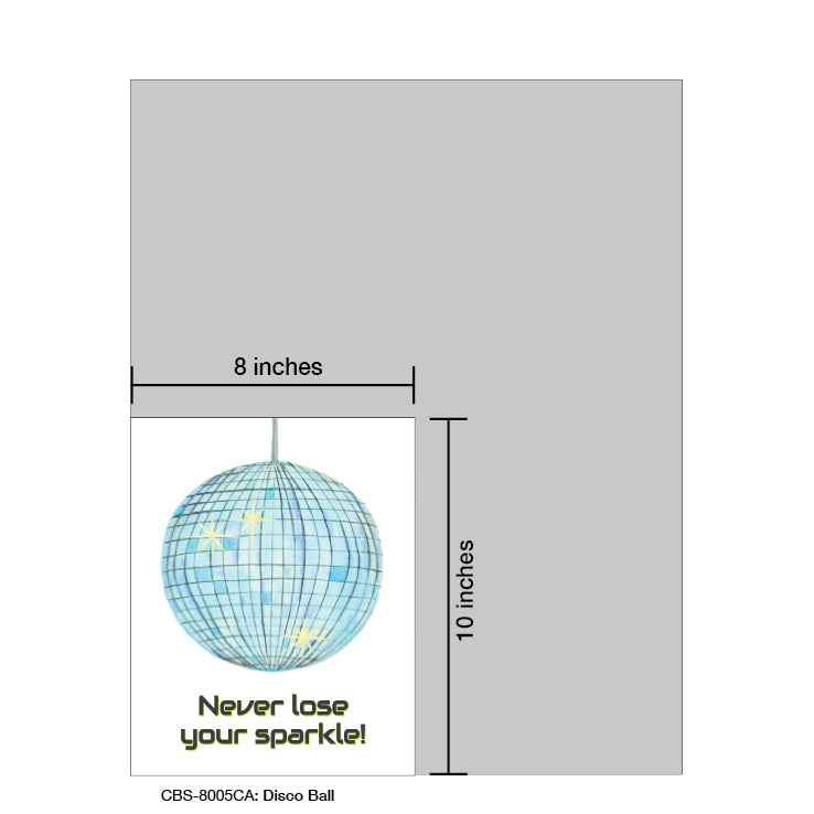 Disco Ball, Card Board (8005CA)