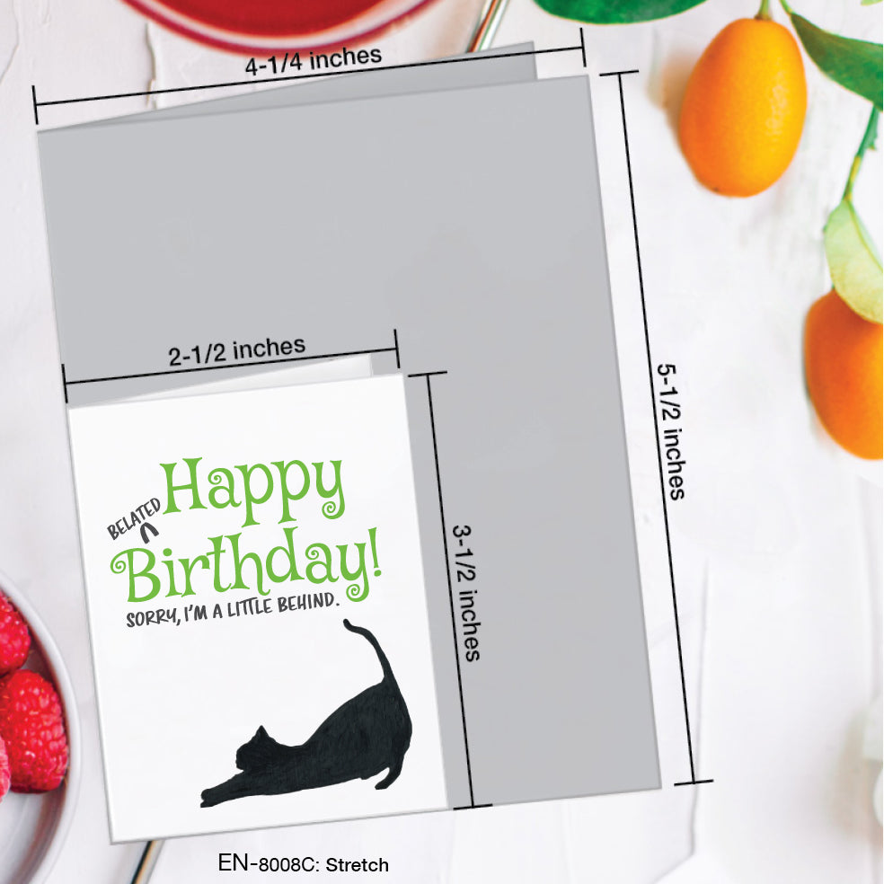 Stretch, Greeting Card (#8008C)