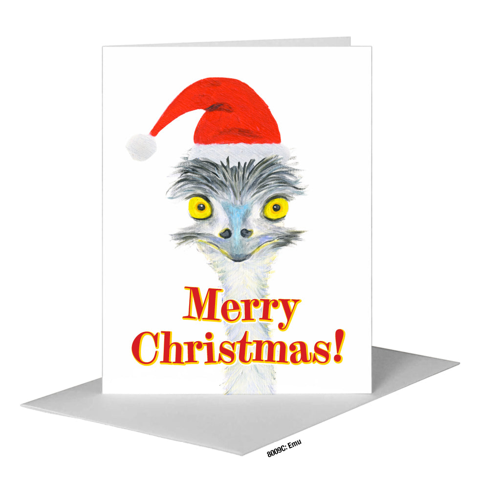 Emu, Greeting Card (#8009C)