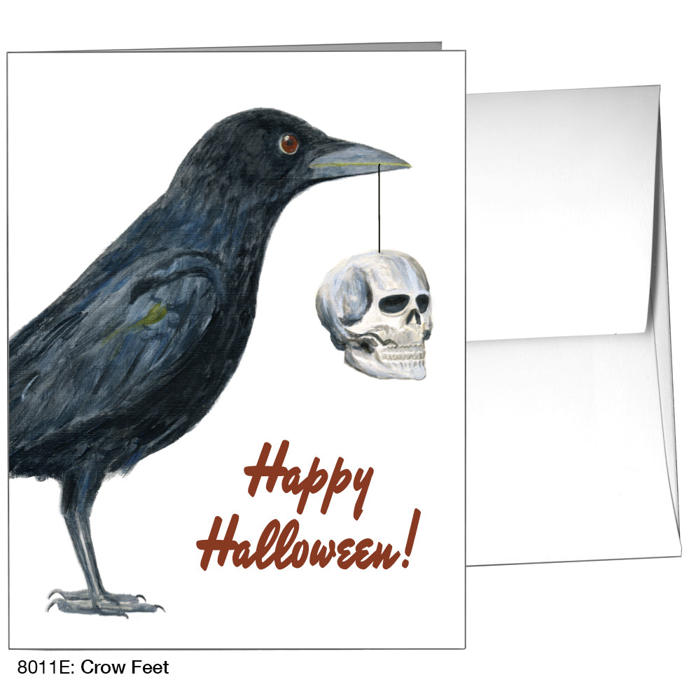 Crow Feet, Greeting Card (8011E)