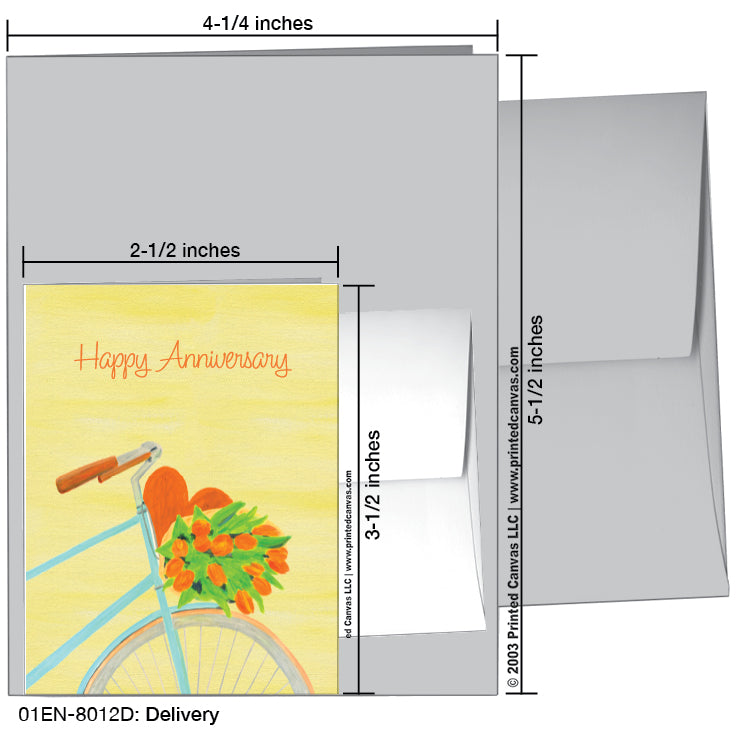 Delivery, Greeting Card (#8012D)