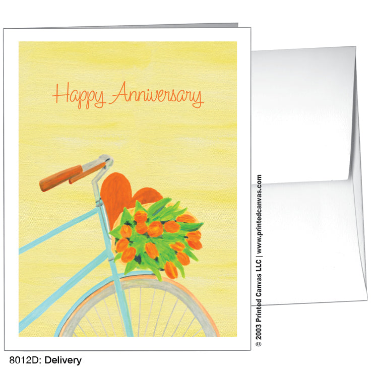 Delivery, Greeting Card (#8012D), A2 Card Front, www.printedcanvas.com
