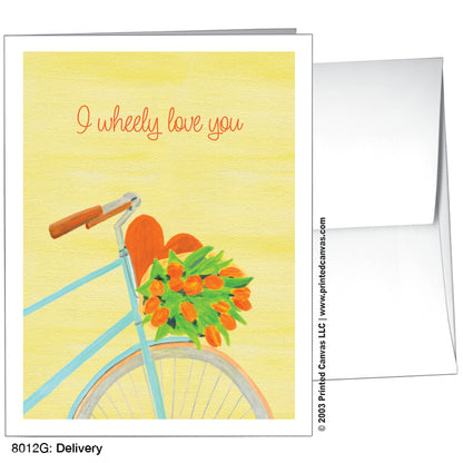 Delivery, Greeting Card (#8012G), A2 Card Front, www.printedcanvas.com