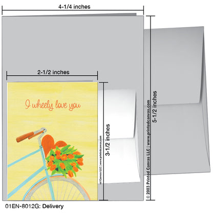 Delivery, Greeting Card (#8012G)