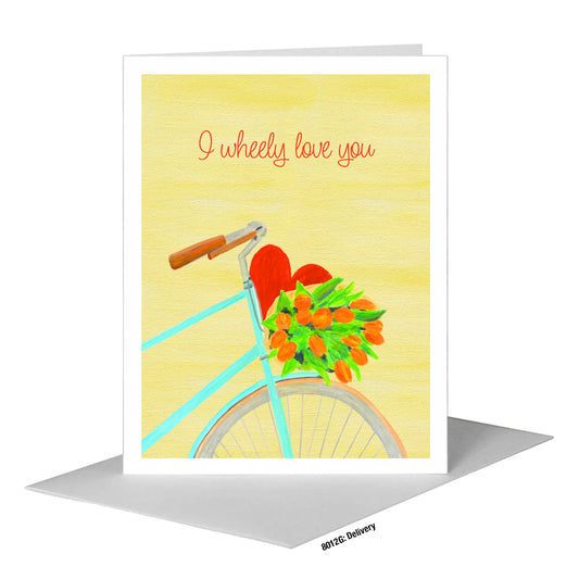 Delivery, Greeting Card (#8012G), A2 Card Front, www.printedcanvas.com