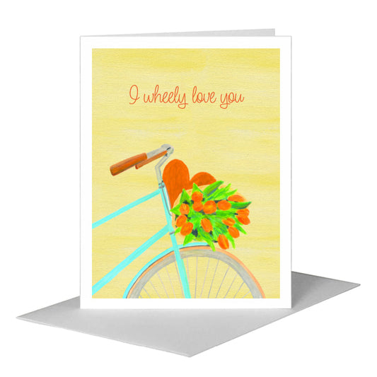 Delivery, Greeting Card (#8012G) A2 Card Front, www.printedcanvas.com