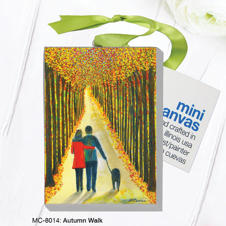 Autumn Walk, Mini Canvas (MC-8014), Front, printedcanvas.com