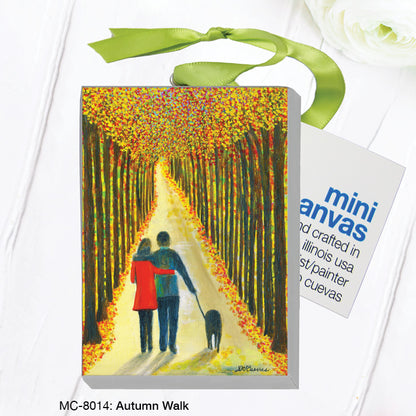 Autumn Walk, Mini Canvas (MC-8014), Front, printedcanvas.com