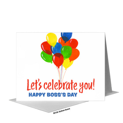 Balloon Bunch, Greeting Card (#8015H)