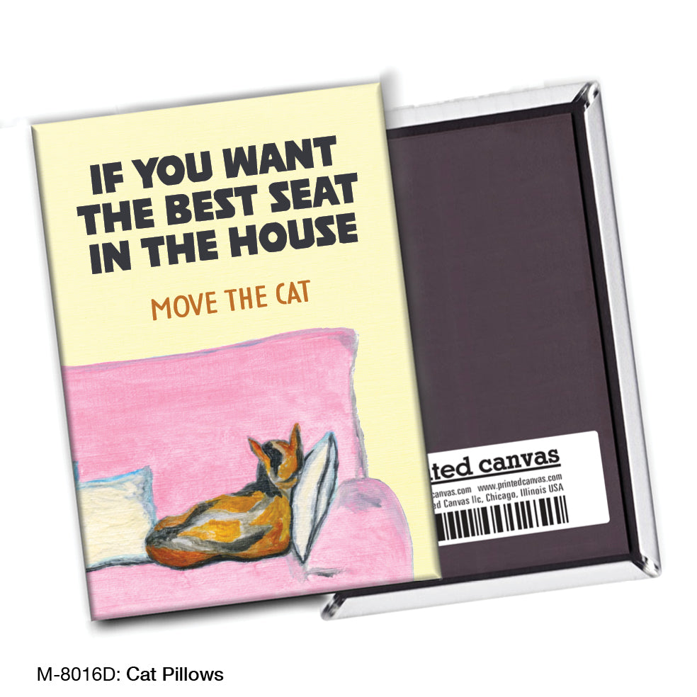 Cat Pillows, Magnet (M-8016D)