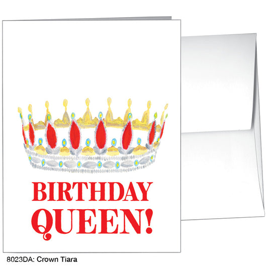 Crown Tiara, Greeting Card (#8023DA)