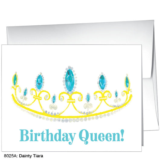 Dainty Tiara, Greeting Card (8025A), A2 Card, www.printedcanvas.com