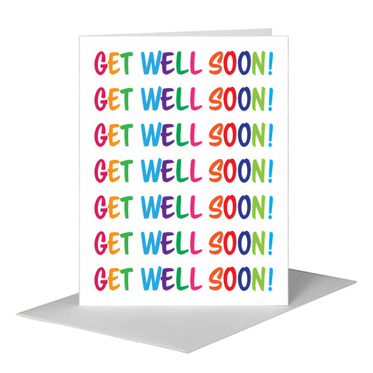 Rainbow, Greeting Card (#8030G) A2 Card Front, www.printedcanvas.com