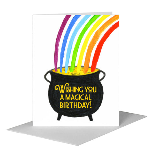 Rainbow, Greeting Card (#8030H) A2 Card Front, www.printedcanvas.com