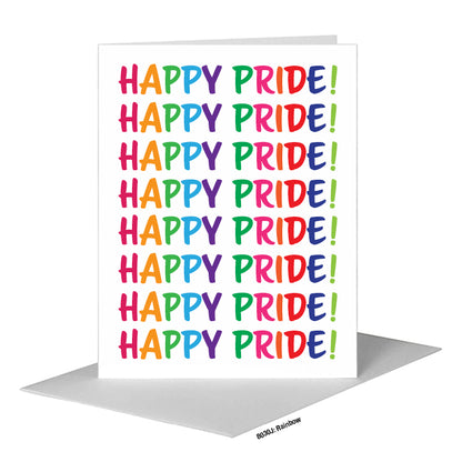 Rainbow, Greeting Card (#8030J)