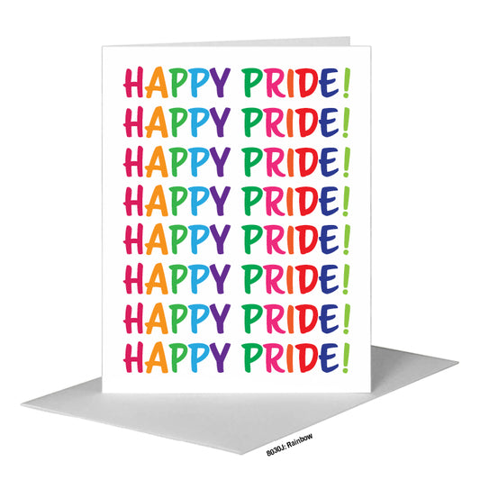 Rainbow, Greeting Card (#8030J)