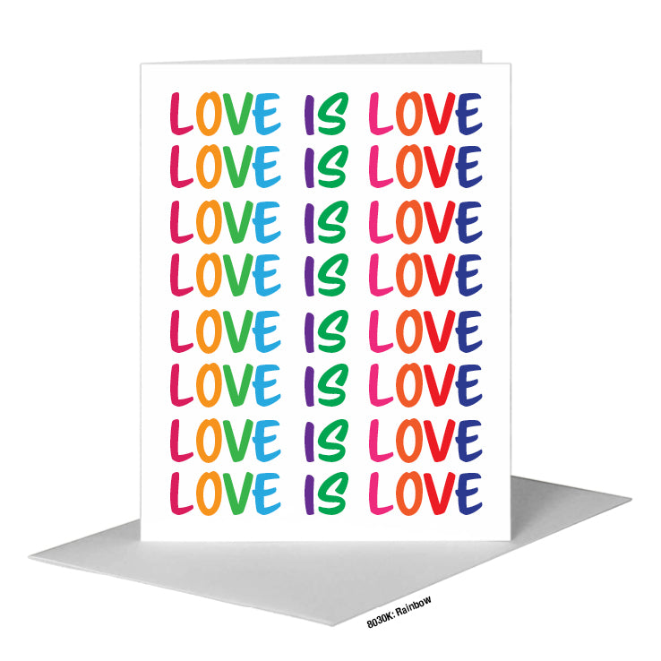 Rainbow, Greeting Card (#8030K)