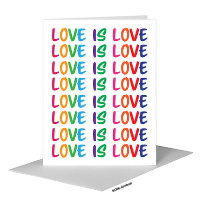 Rainbow, Greeting Card (#8030K)