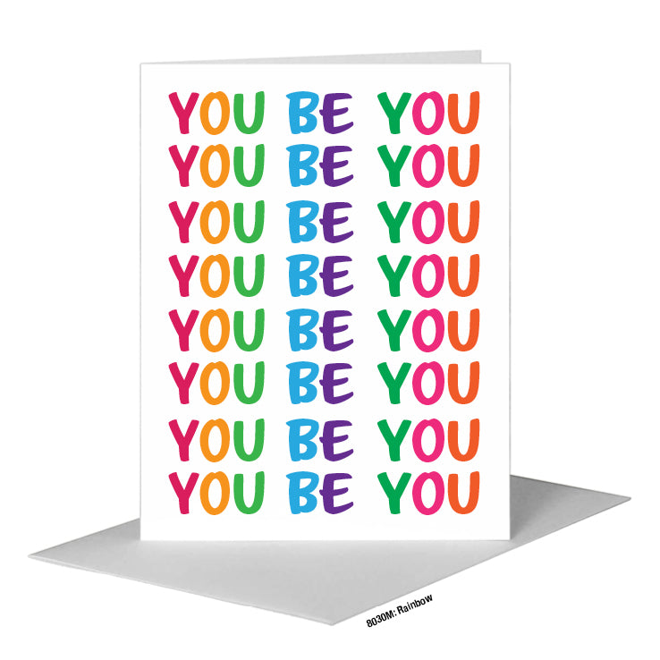 Rainbow, Greeting Card (#8030M)