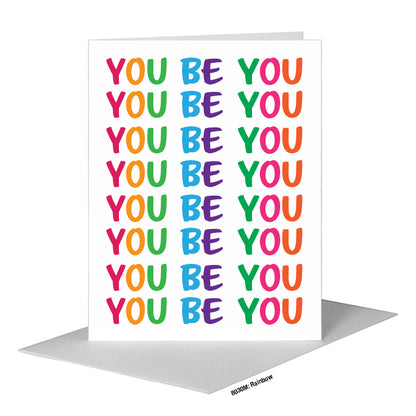 Rainbow, Greeting Card (#8030M)
