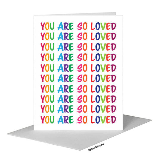 Rainbow, Greeting Card (#8030N)