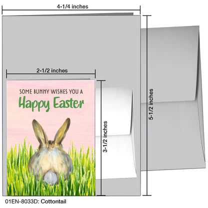 Cottontail, Greeting Card (8033D)