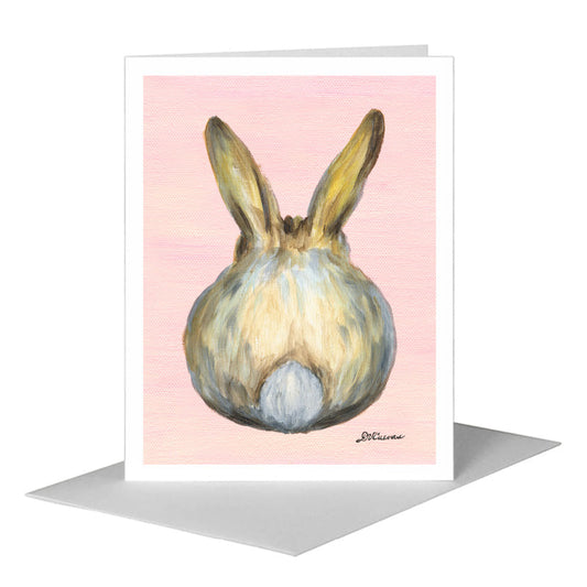Cottontail, Greeting Card (#8033E) A2 Card Front, www.printedcanvas.com