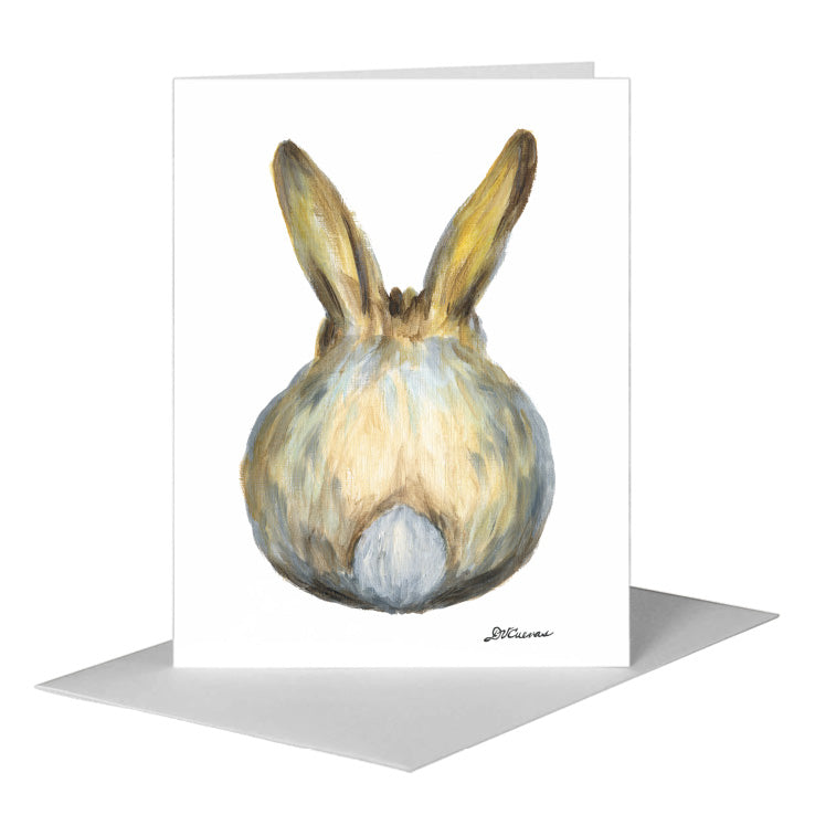 Cottontail, Greeting Card (#8033G) A2 Card Front, www.printedcanvas.com