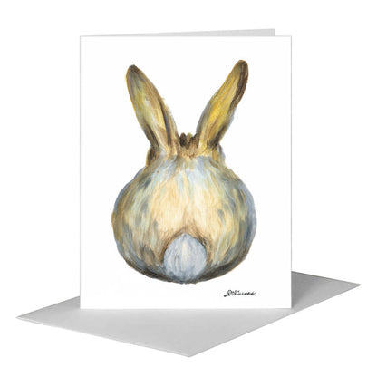 Cottontail, Greeting Card (#8033G) A2 Card Front, www.printedcanvas.com