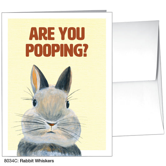 Rabbit Whiskers, Greeting Card (8034C), A2 Card, www.printedcanvas.com