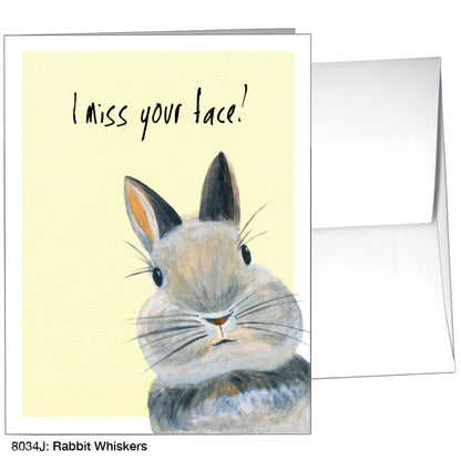 Rabbit Whiskers, Greeting Card (8034J), A2 Card Front, www.printedcanvas.com